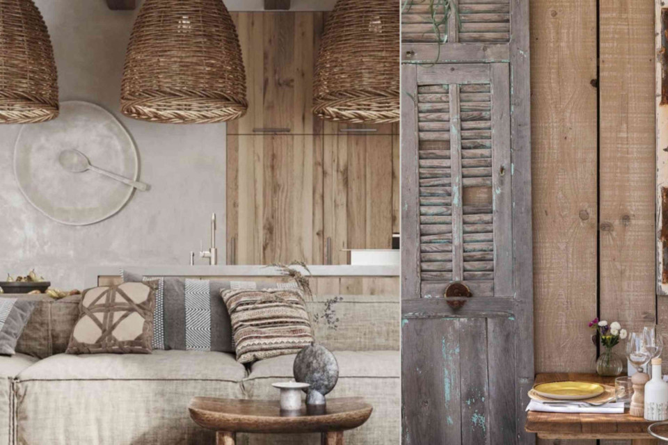 <p>🌾 <strong>Natural softness</strong> The materials appear lived in, without artificiality, bringing an atmosphere of real, natural living. 🪵 Timeless simplicity No excess, only what is needed to feel good. 🛋 Authentic and lived-in The patina on the wooden doors, they bring character to the space, as if they have been through many summers and evenings. ✨ Sense of &ldquo;slow living&rdquo;You feel an invitation to slow down, to enjoy small things, a good conversation, a simple meal, an open window with the smell of wood and nature.&nbsp;</p>