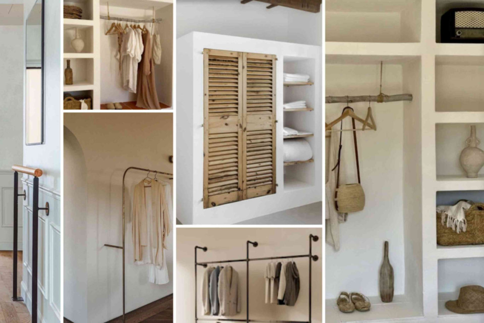 <p><strong>Simplify your space, simplify your mind. 🤎</strong> Functional and aesthetic at the same time: The open shelves, alcoves and minimalist rails make the space more airy and uncluttered. Natural materials and soft colors: Think wood, linen, braided accessories and neutral tones, everything exudes warmth and authenticity. A conscious wardrobe: Here it's all about fewer pieces, but better choices, clothes that are beautiful AND feel good. What's one item you could never leave out of your dream wardrobe? 🌾</p>