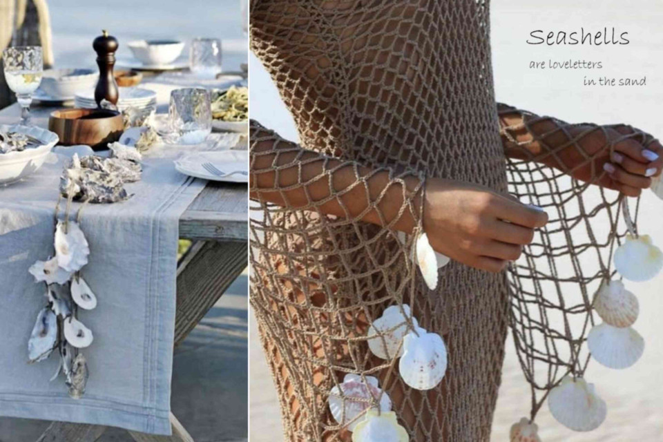 <p>🐚 Shells, Salt &amp; Soul <strong>The Bohemian Table</strong>. Styling Tip: Create an coastal vibe by using a fisherman&rsquo;s net as a soft, flowing table runner. Tie seashells to the ends for a poetic detail. ✨ Style it with:&ndash; Linen napkins &ndash; Wood and ceramic textures &ndash; Clear glassware and candles A few seaside elements turn your table into a story. #TableStyling #BohoLiving #ShellDecor #CoastalMood #TheBohemianTable #cotedazur</p>