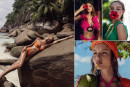 <p>A flower in her hand, a coconut by her side. No forced pose. No noise. Just body, light and texture in quiet harmony. This is <strong>the beauty of being present</strong>. The art of letting nature frame you. #BikiniEditorial #LesCouleursdetulum #SunOnSkin #TropicalStillness #IslandMood #StoneAndSkin #NaturalStyling #SlowBeachMoments</p>