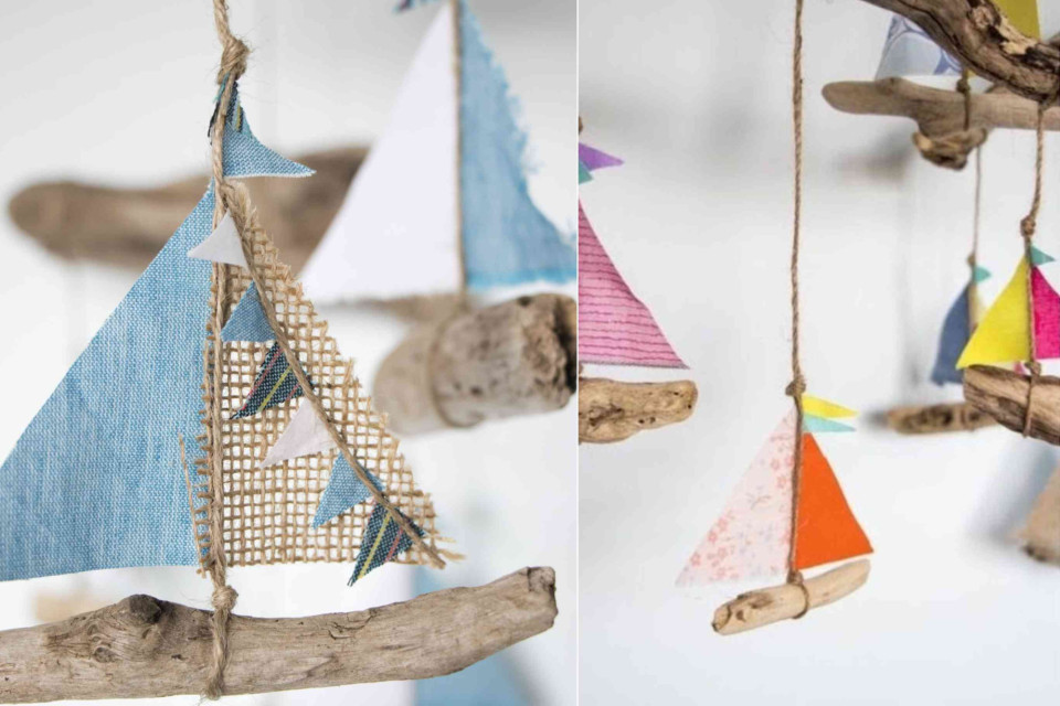 <p data-start="115" data-end="146"><strong data-start="115" data-end="143">DIY Driftwood Boat Decor</strong> ⚓️</p>
<p data-start="148" data-end="283">Create this simple and charming boat hanger using just a few natural materials,&nbsp; perfect for adding a boho, coastal vibe to your space!</p>
<p data-start="285" data-end="446">What you&rsquo;ll need:<br data-start="302" data-end="305">&bull; One piece of driftwood<br data-start="329" data-end="332">&bull; Lightweight fabric or linen (for the sail)<br data-start="376" data-end="379">&bull; Jute rope<br data-start="390" data-end="393">&bull; Scissors<br data-start="403" data-end="406">&bull; (Optional) glue or needle and thread</p>
<p data-start="448" data-end="816">How to make it:<br data-start="463" data-end="466">1️⃣ Use a piece of driftwood as the base of your boat.<br data-start="520" data-end="523">2️⃣ Cut a triangular sail from the fabric.<br data-start="565" data-end="568">3️⃣ Attach the sail to the driftwood with jute rope, making sure it&rsquo;s tight and hangs nicely.<br data-start="661" data-end="664">4️⃣ Create a loop with the jute rope on the driftwood for hanging.<br data-start="730" data-end="733">5️⃣ Hang your boat on a wall, window or any spot where it can add natural charm.</p>
<p data-start="818" data-end="887">A simple DIY that brings warmth and a natural touch to your interior.&nbsp;</p>