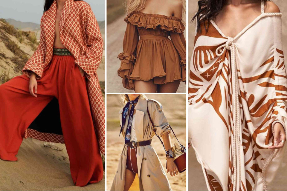 <p data-start="117" data-end="161"><strong data-start="117" data-end="159">4 Looks, 4 Ways to Express Your Style.</strong></p>
<p data-start="163" data-end="265">From laid-back layers to standout pieces: here&rsquo;s how to keep your wardrobe versatile and intentional:</p>
<p data-start="267" data-end="668">🔴 <strong data-start="270" data-end="295">Red wide-leg trousers</strong> with a matching printed cover-up &mdash; bold, confident and summer-ready.<br data-start="365" data-end="368">🤎 <strong data-start="371" data-end="405">Marron off-shoulder mini dress</strong> &mdash; soft, feminine and for warm days.<br data-start="452" data-end="455">🤍 <strong data-start="458" data-end="479">Beige trench coat</strong> styled with a body, scarf and matching bag &mdash; neutral tones, layered with purpose.<br data-start="561" data-end="564">🌾 <strong data-start="567" data-end="597">Safari-inspired wide dress</strong> with a simple rope belt &mdash; relaxed elegance with a hint of adventure.</p>
<p data-start="670" data-end="778">It&rsquo;s not about having more, but about styling better with looks that move with you and feel like your own.</p>
<p data-start="780" data-end="811">Which one fits your mood today?</p>
<p data-start="813" data-end="958">#EffortlessStyle #ModernBohemian #TimelessPieces #LayeredLooks #CapsuleStyle #SlowFashionInspo #TexturedStyling #NaturalTones #LesCouleursDuMonde&nbsp;</p>