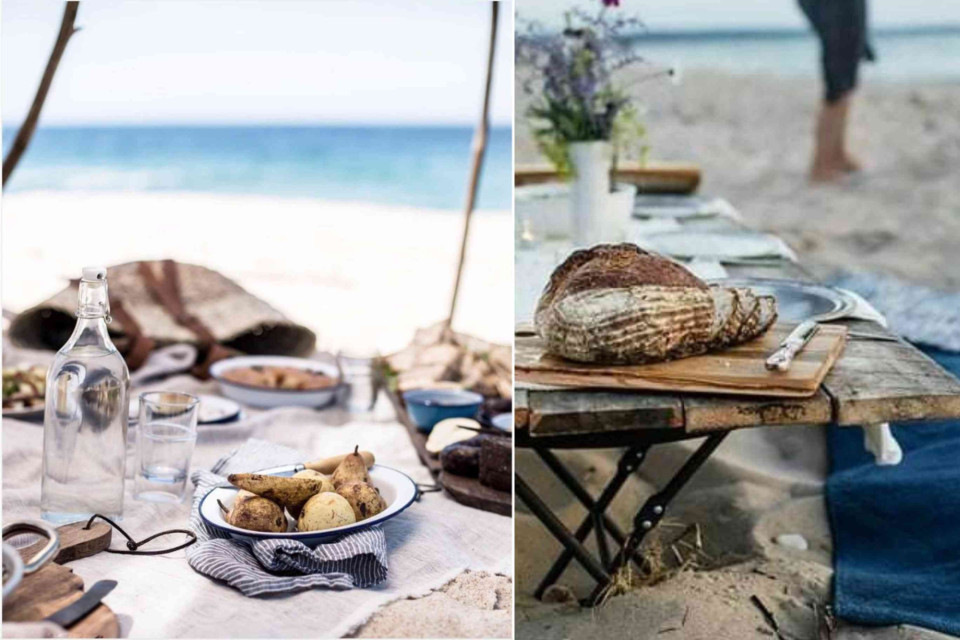 <p data-start="79" data-end="118"><strong data-start="79" data-end="111">A Taste of Simple Gatherings</strong> 🍐🥖🌿</p>
<p data-start="120" data-end="234">Sometimes all you need for a soulful picnic is a few honest ingredients, soft hues and a quiet breeze by the sea.</p>
<p data-start="236" data-end="429">Think: ripe pears, warm baby potatoes in a herby lemon dressing, a rustic loaf of bread and a palette of beige and soft blue flowing linens, handmade ceramics and the sound of waves nearby.</p>
<p data-start="431" data-end="536">It&rsquo;s not about setting the perfect table, but about creating space for connection, flavour and stillness.</p>
<p data-start="538" data-end="889">✨ <strong data-start="540" data-end="581">Recipe idea: Warm Herbed Potato Salad</strong><br data-start="581" data-end="584">&ndash; 500g baby potatoes<br data-start="604" data-end="607">&ndash; 2 tbsp olive oil<br data-start="625" data-end="628">&ndash; 1 tsp Dijon mustard<br data-start="649" data-end="652">&ndash; Juice of &frac12; lemon<br data-start="670" data-end="673">&ndash; Chopped parsley &amp; chives<br data-start="699" data-end="702">&ndash; Sea salt &amp; black pepper<br data-start="727" data-end="730">Boil the potatoes until tender, halve them and toss while warm with the dressing and herbs. Serve with bread and fresh pears. Simple, honest and made to share.</p>
<p data-start="891" data-end="989">To slow down, breathe and savour the moment<strong data-start="891" data-end="986"> &mdash; now tell us: to which beach would you bring this moment?</strong> 🌊</p>
<p data-start="991" data-end="1150" data-is-last-node="" data-is-only-node="">#PicnicByTheSea #NaturalMoments #BeigeAndBlue #SimpleFlavours #PicnicVibes #HerbedPotatoes #cotedazur</p>