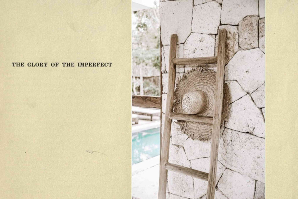 <p data-prosemirror-content-type="node" data-prosemirror-node-name="paragraph" data-prosemirror-node-block="true" data-pm-slice="1 1 []">In a world often chasing perfection, there is a unique power in embracing the imperfect. Like this simple ladder with a well-worn hat, where sunlight gently plays with the shadows of a pool, every detail tells a story of authenticity and time. Imperfection adds character to our spaces and to ourselves. It reminds us that beauty isn&rsquo;t always found in shine or symmetry, but in the small flaws that bring warmth, genuineness and memories. Dare to let go and make space for the raw and unrefined. Here, a deep calm arises, a place where you can breathe, feel and simply be. How do you embrace imperfection in your life or space? #ImperfectlyBeautiful #WabiSabiLiving #AuthenticSpaces #SlowLiving #RawBeauty #mykonos #HomeInspiration</p>