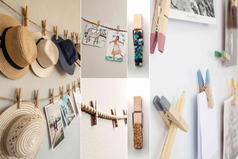 <p data-start="107" data-end="403">✨ <strong data-start="109" data-end="138">Creative with Clothespins&nbsp;</strong><br data-start="138" data-end="141">Wooden clothespins aren&rsquo;t just for laundry, hang a jute rope and use them to display photos, kids&rsquo; drawings or even lightweight accessories like hats. Add beads around the rope or pimp the clothespins with glitter, paint or patterns for a touch. 🌿</p>
<p data-start="405" data-end="505">Tip: Switch what you hang with the seasons &ndash; it keeps your wall fresh and personal all year round.</p>
<p data-start="507" data-end="625">#LesCouleursDuMonde #DIYDecor #CreativeLiving #BohoInteriors #WallArtIdeas #UpcycleInspo #HandmadeStyle #GlobalStyle</p>