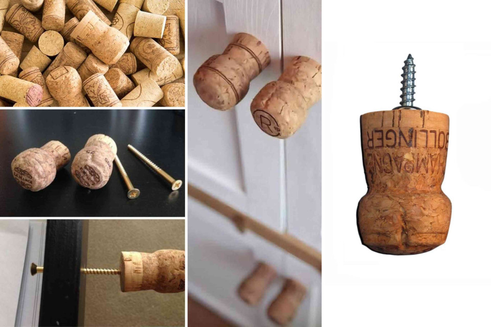 <p data-start="92" data-end="277">🍷 <strong data-start="95" data-end="122">Small Twist, Big Impact&nbsp;</strong><br data-start="122" data-end="125">Who says a doorknob has to be boring? A simple wine cork can be turned into a unique handle, sustainable and a real conversation starter. 🌿</p>
<p data-start="279" data-end="406">Tip: Use corks with a nice imprint or logo for an extra stylish touch. Perfect for cabinets, drawers or even a bathroom door.</p>
<p data-start="408" data-end="448">Would you try this DIY hack at home?</p>
<p data-start="450" data-end="535">#LesCouleursDuMonde #PureLiving #DIYIdeas #UpcycledDesign #BohoHome #CreativeLiving</p>