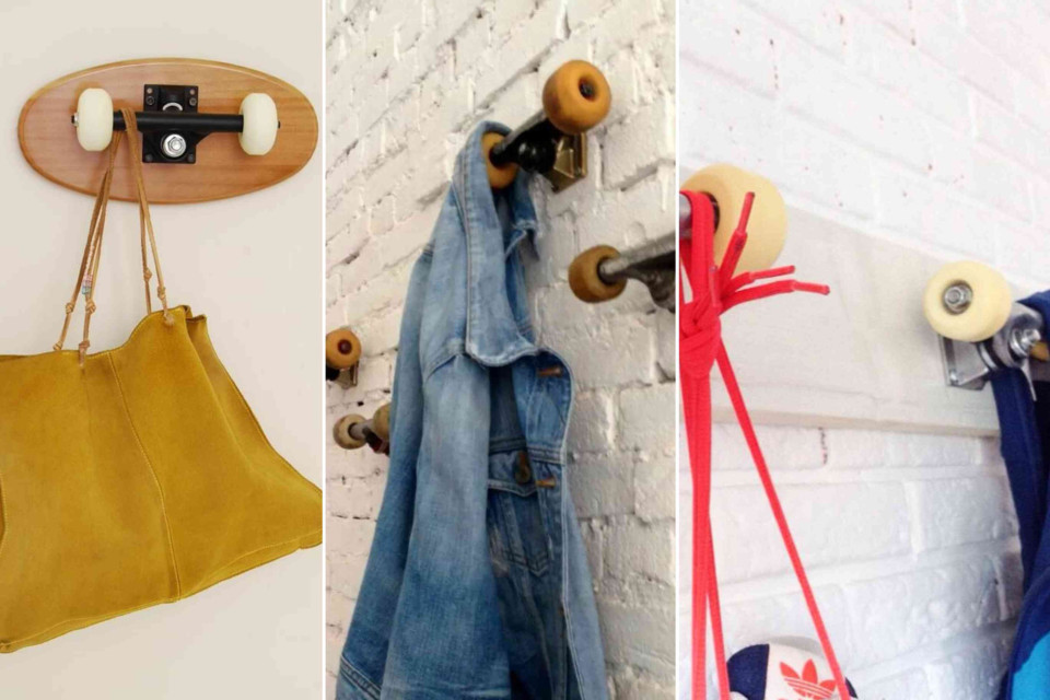 <p data-start="161" data-end="205">🛹 <strong data-start="164" data-end="200">Skateboard Wheels as a Coat Rack</strong> 🧡&nbsp;</p>
<p data-start="207" data-end="402">Who said a coat rack has to be ordinary? Repurpose old skateboard wheels into hooks for jackets, bags or scarves. A sustainable way to bring personality and creativity into your home.</p>
<p data-start="404" data-end="459">Would you try this fun twist in your entryway?</p>
<p data-start="461" data-end="547">#UpcycledDecor #CreativeStorage #PureLiving #LesCouleursDuMonde #HomeInspo #DIYDecor</p>