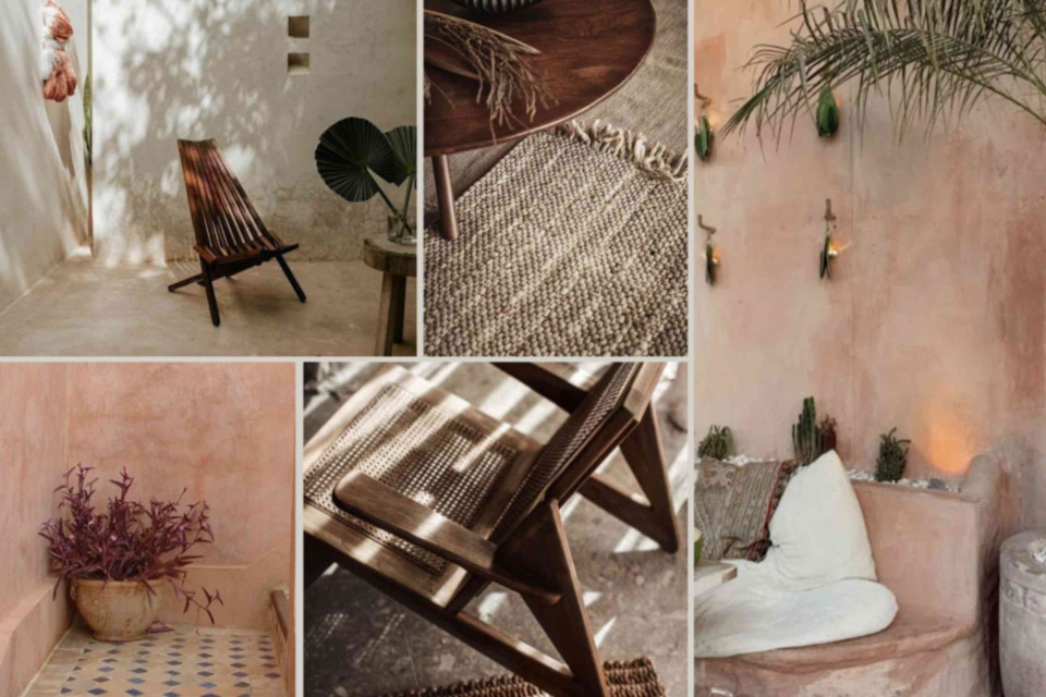 <h3 data-start="109" data-end="149">🌿 <strong>Earthy calm for everyday living&nbsp;</strong></h3>
<p data-start="151" data-end="333">Interiors like these bring peace without feeling empty.<br data-start="206" data-end="209">The mix of earthy tones, natural materials and handcrafted details creates a space that feels warm, honest and timeless.</p>
<p data-start="335" data-end="618">It&rsquo;s about <em data-start="370" data-end="382">atmosphere</em> &mdash; not about trends.<br data-start="383" data-end="386">Spaces that invite you to slow down, breathe and enjoy the beauty of simplicity.<br data-start="467" data-end="470">Every texture tells a story &mdash; the raw wood, the soft linen, the imperfect plaster walls. Together, they shape a home that feels real and lived in.</p>
<p data-start="620" data-end="781"><strong data-start="620" data-end="636">Style tip 🪶</strong><br data-start="636" data-end="639">Play with contrasts in texture: smooth lime walls against rough linen or rattan and combine light surfaces with darker wood for more depth.</p>
<p data-start="783" data-end="882">It&rsquo;s that quiet balance between comfort and character &mdash;<br data-start="838" data-end="841">the true essence of <em data-start="861" data-end="879">Nomades du Monde</em>.</p>
<p data-start="884" data-end="1005">#LesCouleurs #NomadesDuMonde #NaturalInteriors #EarthyDesign #SlowLiving #WabiSabiStyle #WarmSimplicity #TimelessSpaces</p>