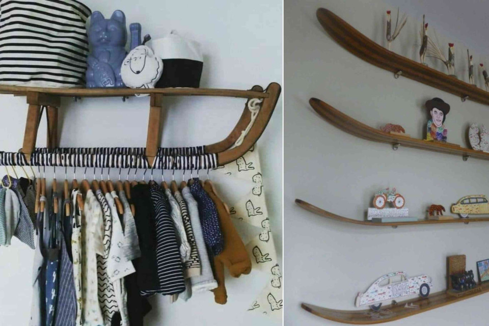 <h3 data-start="119" data-end="154">♻️ <strong>Creative reuse at its best&nbsp;</strong></h3>
<p data-start="156" data-end="321">Who says design has to start from scratch?<br data-start="198" data-end="201">Old skis and vintage sleds get a new life as playful, practical storage &mdash; perfect for a kids&rsquo; room or creative corner.</p>
<p data-start="323" data-end="487">It&rsquo;s the charm of <em data-start="341" data-end="352">upcycling</em>: transforming something forgotten into something full of character.<br data-start="420" data-end="423">A simple way to make sustainability part of your home&rsquo;s story.</p>
<p data-start="489" data-end="587"><strong data-start="489" data-end="499">Tip 🪵</strong><br data-start="499" data-end="502">Mix vintage wood with soft textiles or bright colors to keep the look cozy and fun.</p>
<p data-start="589" data-end="717">#LesCouleurs #AtelierDuMonde #UpcyclingIdeas #CreativeReuse&nbsp; #SustainableDesign #KidsRoomInspo #InteriorCreativity #PlayfulHome</p>