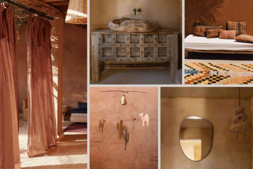 <h3 data-start="151" data-end="171">🐪 <strong>Desert soul&nbsp;</strong></h3>
<p data-start="173" data-end="319">Clay tones, woven fibers and the quiet beauty of hand-shaped details &mdash; interiors that tell stories of faraway lands and timeless craftsmanship.</p>
<p data-start="321" data-end="487">It&rsquo;s about texture, warmth and authenticity.<br data-start="392" data-end="395">Every imperfection holds a trace of the maker&rsquo;s hand &mdash; every color a whisper of the earth.</p>
<p data-start="489" data-end="607">#LesCouleurs #NomadesDuMonde #DesertInteriors #EarthTones #WabiSabiHome #NaturalMaterials #CraftedByHand #SlowDesign</p>