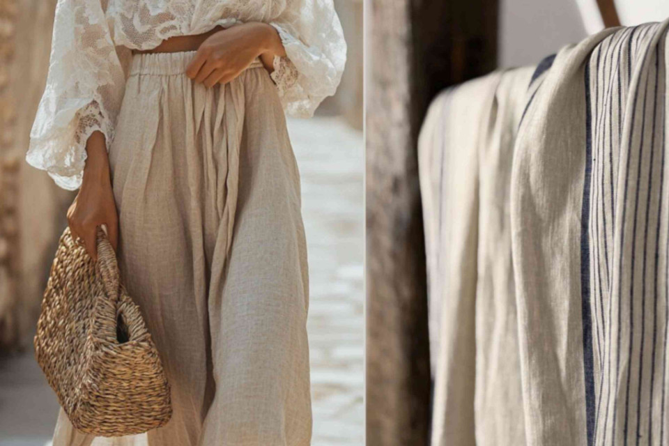 <p data-start="365" data-end="528">Linen, cotton and neutral stripes &mdash; <strong>the essentials </strong>of a Riviera summer.&nbsp;<br data-start="436" data-end="439">These fabrics breathe, move and age beautifully, making them timeless wardrobe staples.&nbsp;</p>
<p data-start="530" data-end="655"><strong data-start="530" data-end="538">Try this:</strong> Mix soft beige with crisp white for a relaxed yet polished look. Add a woven bag or espadrilles for easy elegance.</p>
<p data-start="657" data-end="727">#LesCouleursDeLaRiviera #NaturalStyle #LinenLove #EffortlessElegance</p>