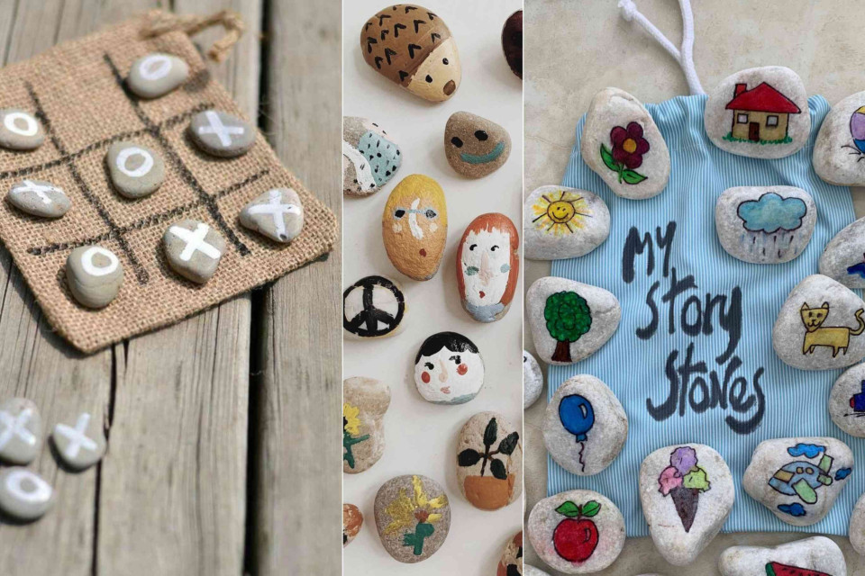<p data-start="299" data-end="590">A simple and fun creative activity for kids and families: <strong data-start="357" data-end="381">painted story stones</strong>.<br data-start="382" data-end="385">Collect smooth stones during a walk, clean them and use <strong data-start="442" data-end="476">acrylic paint or paint markers</strong> to decorate. <br data-start="489" data-end="492">Draw symbols, faces or small scenes — each stone becomes part of a story you can tell together. </p>
<p data-start="592" data-end="781">When dry, seal them with a <strong data-start="619" data-end="646">matte or glossy varnish</strong> to protect the colors.<br data-start="669" data-end="672">Perfect for summer afternoons, playtime storytelling or just decorating your home with something handmade. </p>
<p data-start="783" data-end="868">#AtelierDuMonde #Creative #familyTime #DIYProjects #PaintedStones #LesCouleursDuMonde</p>