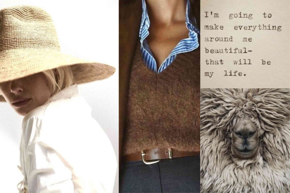 <p data-start="35" data-end="210">I’ve always believed that beauty isn’t something you find — it’s something you create. In the way you dress, the spaces you shape, the little details you choose to notice.</p>
<p data-start="212" data-end="469">It’s about intention. A mix of texture, contrast and calm — the kind of balance that makes everything feel quietly right.<br data-start="360" data-end="363">Even the simplest combination — linen with wool, sunlight with shadow — can change the whole atmosphere.</p>
<p data-start="471" data-end="569">It’s a reminder that beauty starts with how you see the world and how you decide to live in it. From the Editor — Cindy</p>