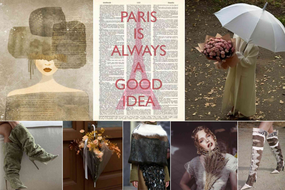 <p data-start="409" data-end="810"><strong data-start="411" data-end="510">A palette shaped by style, atmosphere and emotion.&nbsp;</strong><br data-start="510" data-end="513">Soft Parisian neutrals, warm autumn shades, artistic silhouettes and textured materials all come together to create a colour story that feels elegant, modern and expressive. Each detail adds a new tone to the journey &mdash; from sculpted fabrics to bouquets, from fashion accents to quiet city moments.&nbsp;</p>
<p data-start="812" data-end="1058">✨ <strong data-start="814" data-end="830">Inspiration:</strong> let your seasonal palette evolve. Mix creamy whites with earthy greens, subtle browns with warm rose tones, and add artistic details for depth. Colours can guide your mood, your outfit and even the way you move through the day.&nbsp;</p>
<p data-start="1060" data-end="1177" data-is-last-node="" data-is-only-node="">#LaRouteDesCouleurs #ColourJourney #ParisianTones #SeasonalPalette #StyleInspiration #TexturedDetails #ModernElegance</p>