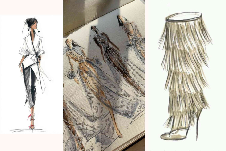 <p data-start="221" data-end="571"><strong data-start="224" data-end="313">The beauty of fashion in its first form: the sketch.&nbsp;</strong><br data-start="313" data-end="316">Before fabrics, fittings or final designs, everything begins with a line, a silhouette and an idea. These illustrations capture the creativity behind couture. The shapes, details and textures that bring a vision to life long before it reaches the runway.&nbsp;</p>
<p data-start="573" data-end="778">✨ <strong data-start="575" data-end="591">Inspiration:</strong> take a moment to appreciate the process. Whether it&rsquo;s drawing, planning or simply exploring ideas, creativity often starts with small, imperfect lines that grow into something memorable.&nbsp;</p>
<p data-start="780" data-end="881" data-is-last-node="" data-is-only-node="">#LesArtistesDuMonde #FashionSketches #CreativeProcess #CoutureInspiration #DesignDetails #ArtAndStyle</p>