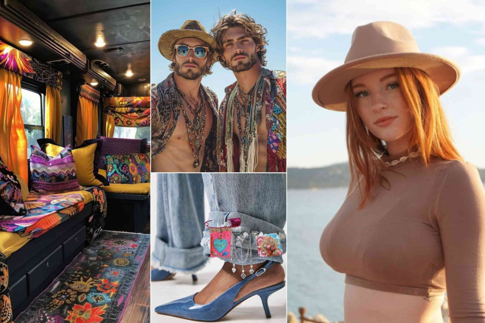 <p data-start="236" data-end="556"><strong data-start="238" data-end="311">Colour, freedom and expressive style.&nbsp;</strong><br data-start="311" data-end="314">From eclectic textiles and handmade details to layered jewellery, bold patterns and relaxed silhouettes. Boho style is all about mixing what you love and wearing it with confidence. It&rsquo;s a look that feels personal, creative and full of life.&nbsp;</p>
<p data-start="558" data-end="756">✨ <strong data-start="560" data-end="576">Inspiration:</strong> combine rich colours with textured fabrics, statement accessories and pieces collected over time. The beauty of boho is that nothing has to match &mdash; it just needs to feel like you.&nbsp;</p>
<p data-start="758" data-end="856" data-is-last-node="" data-is-only-node="">#LesCouleursBohemes #BohoVibes #CreativeStyle #EclecticLiving #ColourfulDetails #FreeSpiritFashion</p>