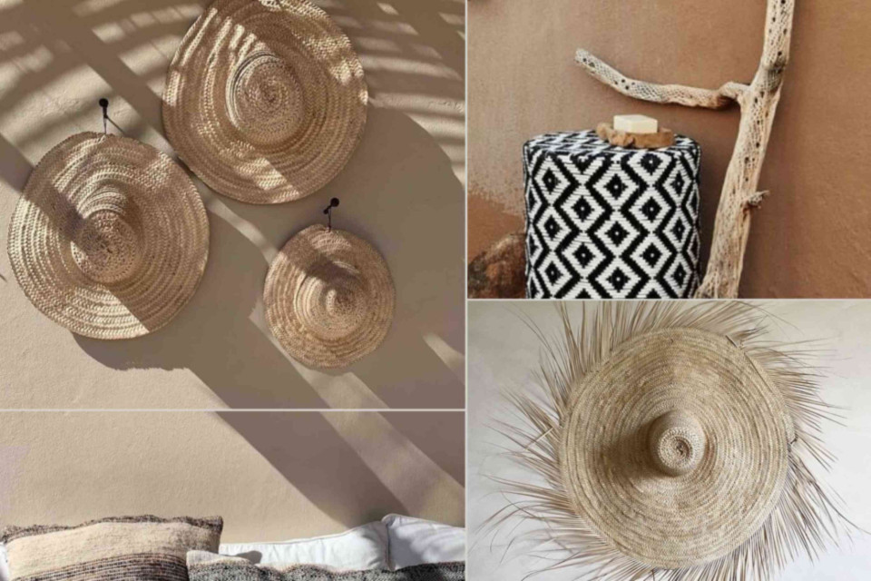 <p data-start="279" data-end="605"><strong data-start="281" data-end="414">Pieces that work in any room. </strong><br data-start="414" data-end="417">Straw, woven palm and raw wood bring instant warmth, without adding visual noise. <br data-start="498" data-end="501">These are objects that feel timeless, lightweight and easy to move around as your space or needs change. </p>
<p data-start="607" data-end="769">The colours stay calm: sand, clay, black and white patterns. <br data-start="667" data-end="670">It’s relaxed, unfussy and perfect for anyone who likes adaptable interiors that still feel curated. </p>
<p data-start="771" data-end="973">✨ <strong data-start="773" data-end="789">Inspiration:</strong> repurpose one natural item you already own — a basket, a hat, a wooden stool. <br data-start="867" data-end="870">Hang it, group it or shift it into a new corner. <br data-start="919" data-end="922">Small functional objects often make the best decor. </p>
<p data-start="975" data-end="1083">#NomadesDuMonde #NaturalTextures #WarmNeutrals #HandwovenDetails #PracticalBeauty #EarthyTones #SimpleLiving</p>