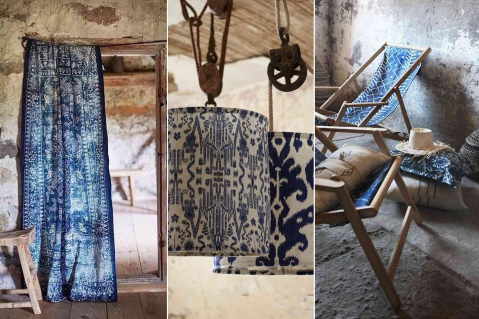 <p data-start="286" data-end="636"><strong data-start="288" data-end="414">Textures and fabrics of coastal living.&nbsp;</strong><br data-start="414" data-end="417">Indigo prints, worn timber and sturdy woven textiles create a space that feels both lived-in and intentional.&nbsp;<br data-start="526" data-end="529">Nothing is too polished &mdash; that&rsquo;s the charm. Every piece carries a trace of craftsmanship, sunlight and use.&nbsp;</p>
<p data-start="638" data-end="827">It&rsquo;s a look that works indoors and outdoors, shifting easily between seasons and spaces.&nbsp;<br data-start="726" data-end="729">The palette stays grounded: deep blues, sand, limestone and natural fibres that hold up over time.&nbsp;</p>
<p data-start="829" data-end="1041">✨ <strong data-start="831" data-end="847">Inspiration:</strong> experiment with one indigo textile &mdash; a throw, scarf or curtain.<br data-start="911" data-end="914">Move it from one room to another and see how the colour changes the light.<br data-start="988" data-end="991">A single bold accent can refresh an entire corner.&nbsp;</p>
<p data-start="1043" data-end="1155">#RivieraDuMonde #IndigoLiving #CoastalCraft #HandDyedDetails #NaturalMaterials #EasyInteriors #SunwashedTextures</p>