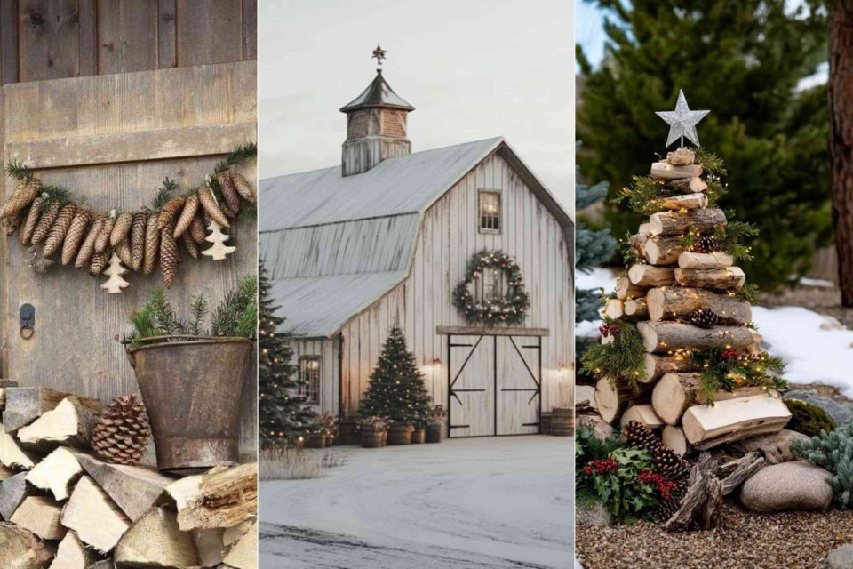 <p data-start="0" data-end="46"><strong data-start="0" data-end="46">A winter palette inspired by wood&nbsp;</strong></p>
<p data-start="48" data-end="333">This look works because it stays close to nature. Soft greys weathered wood warm browns and muted greens set the base. These tones feel calm and timeless and are easy to mix without overthinking. The key is contrast: rough wood next to soft greenery light snow against darker textures.</p>
<p data-start="335" data-end="500">Practical tip: keep decorations in one color family and vary the materials instead. Wood pine metal and fabric in similar shades create depth without visual clutter.</p>
<p data-start="502" data-end="586">#WinterDecor #NaturalColors #AlpineStyle #cozyoutdoor #SeasonalHome #CalmInteriors #WinterPalette</p>