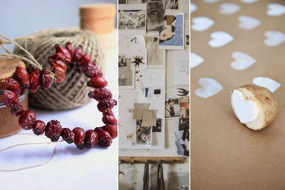 <p>A potato stamp is a simple way to create repeating patterns on paper or fabric using basic materials. It works well for handmade cards, gift wrap or graphic accents.</p><p>Cut a firm potato in half and dry the flat surface with a paper towel. Draw a simple heart shape and carefully carve around it about five millimeters deep. Remove the excess potato so the heart remains raised. Keep the edges clean because the carving quality determines the print quality.</p><p>Apply a thin layer of acrylic paint with a sponge instead of dipping the potato directly into paint. Press the stamp straight down onto the paper and lift it vertically to avoid smudging. Test first on scrap paper and adjust the amount of paint if needed. Less paint usually gives a sharper result.</p><p>#DIY #PotatoStamp #HandmadePaper #CreativeProcess #SimpleTechniques</p>