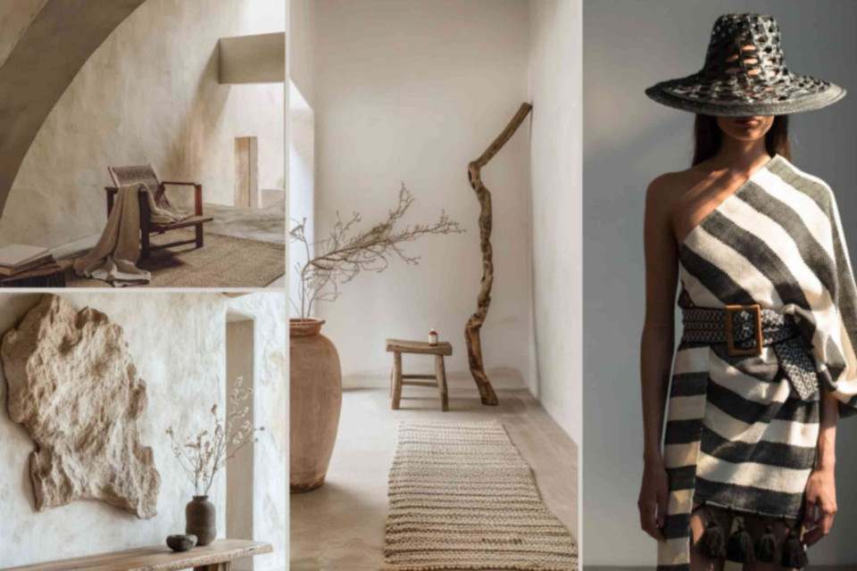 <p data-start="0" data-end="201"><strong>Materials set the tone of a space.</strong> Lime plaster, raw wood, woven rugs and natural stone create depth without excess. Texture and proportion lead the design the result feels balanced and inspired by regions such as Morocco southern Spain or arid Mediterranean landscapes.</p>
<p data-start="203" data-end="369">A considered material palette allows furniture and objects to stand with purpose instead of filling space. Keep the base neutral and let structure guide the layout.</p>
<p data-start="371" data-end="568">Style tip: choose one dominant natural material for the room and repeat it in at least three elements such as flooring shelving and accessories. This creates cohesion without adding visual noise.</p>
<p data-start="570" data-end="656" data-is-last-node="" data-is-only-node="">#LesCouleursDuMonde #desertStyle #MaterialFocus #InteriorPrinciples #TimelessDesign</p>