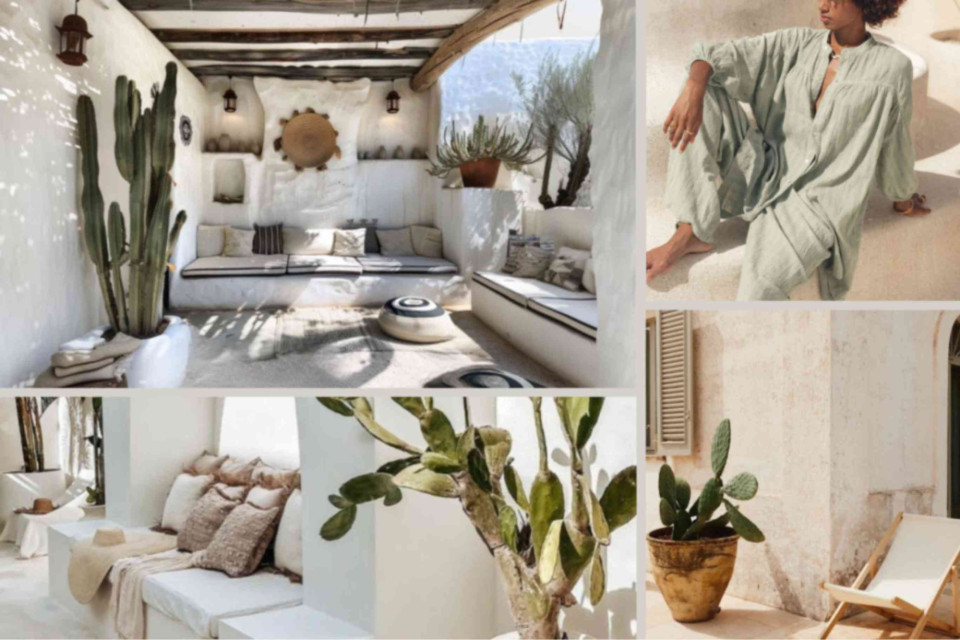 <p>Ibiza style is <strong>combines Mediterranean architecture with bohemian influences</strong> and focuses on atmosphere rather than excess.</p><p>The foundation is neutral. White walls, sand tones, stone floors and natural light create a calm base. From there, texture becomes essential. Linen, cotton, raw wood, ceramics and woven fibers add depth without overwhelming the space.</p><p>Furniture is often minimal in shape but rich in material. Low seating, organic forms and handcrafted pieces define the environment. Decorative elements are intentional. A statement ceramic piece, layered textiles or artisan lighting is enough to create impact.</p><p>Color is used with purpose. Mostly earthy tones with occasional accents inspired by the sea, terracotta or traditional tiles. Patterns appear in moderation and are often rooted in heritage.</p><p>Ibiza style works because it is consistent. It values craftsmanship, authenticity and balance. Whether applied to interiors, fashion or branding, the principle remains the same. Start with a strong neutral base. Add texture. Introduce character through selected details. Remove what feels unnecessary.</p><p>That is Ibiza style. <strong>Clear, relaxed and intentional.</strong></p><p>#IbizaStyle #MediterraneanLiving #NaturalMaterials #AuthenticDesign #InteriorInspiration #LaRouteDesCouleurs</p>