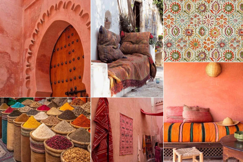<p data-start="0" data-end="64"><strong>Marrakech is a city that speaks through color.</strong></p>
<p data-start="66" data-end="463">From the carved wooden doors set in terracotta walls to the patterned zellige tiles and handwoven textiles, everything reflects generations of Moroccan craftsmanship. You see it in the spice markets where saffron, cumin and ras el hanout are stacked in vivid cones. You feel it in a traditional riad courtyard where textured plaster, lantern light and layered fabrics create warmth without excess.</p>
<p data-start="465" data-end="739">If you visit Marrakech, slow down and look closely. Notice the geometry in the tiles. Notice the natural pigments in the walls. Notice how materials like wood, clay and wool are used with intention. There is a lesson here about design that is both expressive and functional.</p>
<p data-start="741" data-end="1046">Explore the Medina and its souks. Visit Jardin Majorelle for a bold contrast of color and landscape. Step into Bahia Palace to understand the level of detail Moroccan artisans achieved centuries ago. Choose handmade over mass produced. Ask about the story behind a rug or a ceramic bowl before you buy it.</p>
<p data-start="1048" data-end="1218">Marrakech is not only a destination. It is <strong>a reminder</strong> that identity is built through craft, culture and <strong>everyday choices</strong>. Take that mindset with you long after you leave.</p>
<p data-start="1220" data-end="1323" data-is-last-node="" data-is-only-node="">#Marrakech #Morocco #Medina #MoroccanDesign #RiaddesertLiving #Craftsmanship #TravelInspiration #VisitMorocco</p>