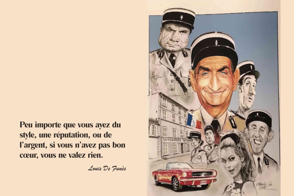 <p><strong>In Saint Tropez humor is part of the culture</strong> not just entertainment.</p><p><strong>Louis de Funès</strong> became an icon through his role in <em data-start="120" data-end="149">Le Gendarme de Saint Tropez</em>. Exaggerated facial expressions sharp timing and self irony turned a local setting into a national classic. The gendarmerie building is still there. The character lives on in collective memory.</p><p>The quote makes it clear. Style reputation or money mean nothing without a good heart. That message feels surprisingly relevant in a place often associated with glamour. Saint Tropez is not only yachts and beach clubs. It is also cinema culture and personality.</p><p>#SaintTropez #LouisDeFunes #LeGendarme #CotedAzur #FrenchCinema #CharacterOverStatus</p>