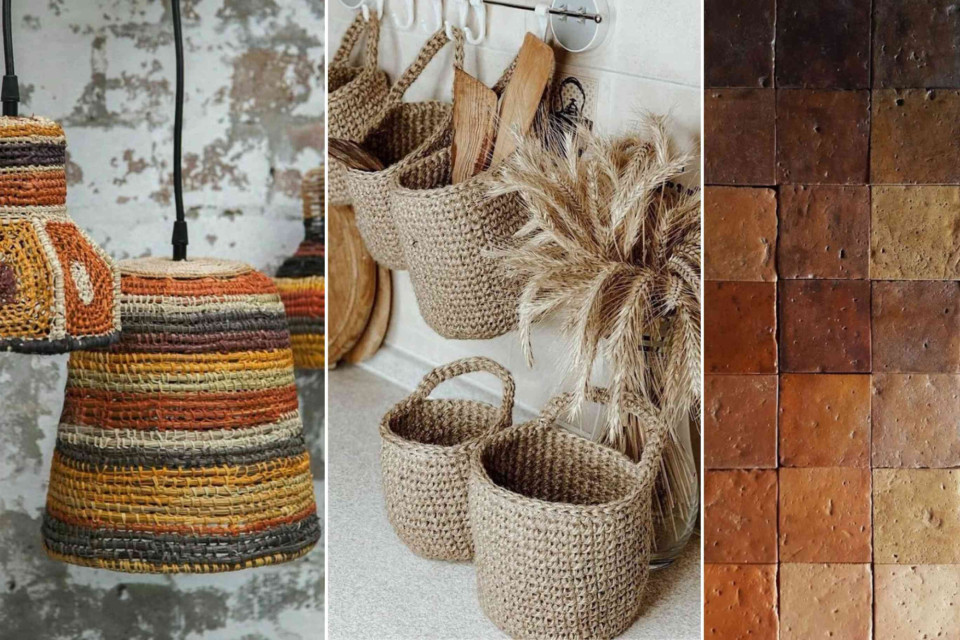 <p data-start="32" data-end="273">Look beyond the big monuments and you will find the details that define the city. Handwoven lamps made from palm fiber. Simple storage baskets crafted from natural straw. Handmade terracotta tiles with irregular surfaces and tonal variation.</p>
<p data-start="275" data-end="474">These are not decorative trends. They are practical solutions <strong>shaped by climate and tradition.</strong> Natural fibers allow airflow. Clay tiles regulate temperature. Woven pieces are lightweight yet durable.</p>
<p data-start="476" data-end="659">There is a clear takeaway here. Choose materials that serve a purpose. <strong>Let imperfections add character.</strong> Combine warm earth tones with neutral textures to create depth without clutter.</p>
<p data-start="661" data-end="886">When you walk through the souks of the Medina you will see artisans working with techniques passed down for generations. Ask how it is made. Understand the time behind the product. Invest in pieces that tell a story and last.</p>
<p data-start="956" data-end="1060" data-is-last-node="" data-is-only-node="">#Marrakech #Morocco #MoroccanCraft #Handmade #Terracotta #NaturalMaterials #SoukStyle #DesignInspiration #desertcolors</p>