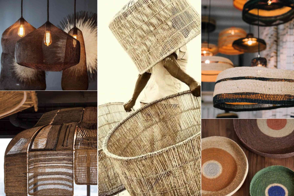 <article class="text-token-text-primary w-full focus:outline-none [--shadow-height:45px] has-data-writing-block:pointer-events-none has-data-writing-block:-mt-(--shadow-height) has-data-writing-block:pt-(--shadow-height) [&amp;:has([data-writing-block])>*]:pointer-events-auto scroll-mt-(--header-height)" dir="auto" tabindex="-1" data-turn-id="2f110113-f506-45a6-a010-d30608b8e056" data-testid="conversation-turn-45" data-scroll-anchor="false" data-turn="user"></article><article class="text-token-text-primary w-full focus:outline-none [--shadow-height:45px] has-data-writing-block:pointer-events-none has-data-writing-block:-mt-(--shadow-height) has-data-writing-block:pt-(--shadow-height) [&amp;:has([data-writing-block])>*]:pointer-events-auto scroll-mt-[calc(var(--header-height)+min(200px,max(70px,20svh)))]" dir="auto" tabindex="-1" data-turn-id="request-WEB:91f970d3-f336-433f-b3b7-757a3e3307f8-128" data-testid="conversation-turn-46" data-scroll-anchor="true" data-turn="assistant"><div class="text-base my-auto mx-auto pb-10 [--thread-content-margin:--spacing(4)] @w-sm/main:[--thread-content-margin:--spacing(6)] @w-lg/main:[--thread-content-margin:--spacing(16)] px-(--thread-content-margin)"><div class="[--thread-content-max-width:40rem] @w-lg/main:[--thread-content-max-width:48rem] mx-auto max-w-(--thread-content-max-width) flex-1 group/turn-messages focus-visible:outline-hidden relative flex w-full min-w-0 flex-col agent-turn" tabindex="-1"><div class="flex max-w-full flex-col grow"><div class="min-h-8 text-message relative flex w-full flex-col items-end gap-2 text-start break-words whitespace-normal [.text-message+&amp;]:mt-1" dir="auto" data-message-author-role="assistant" data-message-id="91b6191a-0902-4cbc-bfac-a9d67e64e29a" data-message-model-slug="gpt-5-2"><div class="flex w-full flex-col gap-1 empty:hidden first:pt-[1px]"><div class="markdown prose dark:prose-invert w-full wrap-break-word light markdown-new-styling"><p><strong data-start="0" data-end="40">Woven craft and natural fiber design</strong></p><p>This collection focuses on handwoven lighting and decorative objects made from natural fibers. Materials such as rattan seagrass and bamboo are shaped into large pendant lamps baskets and wall pieces that combine function with strong visual presence.</p><p>The construction remains visible. Open weaves structured frames and layered patterns create texture and depth. Neutral tones dominate with occasional darker accents or subtle color variations woven into the design.</p><p>Scale is an important factor. Oversized lamps and baskets define the space and reduce the need for additional decoration. Smaller woven accessories can be grouped to create rhythm and balance within an interior.</p><p>This approach emphasizes craftsmanship sustainable materials and durability. It fits well in tropical interiors but can also be integrated into modern minimalist spaces where texture replaces ornament.</p><p>#wovendesign #naturalfibers #balicraft #rattanlighting #sustainableinterior #organicstyle</p></div></div></div></div></div></div></article>