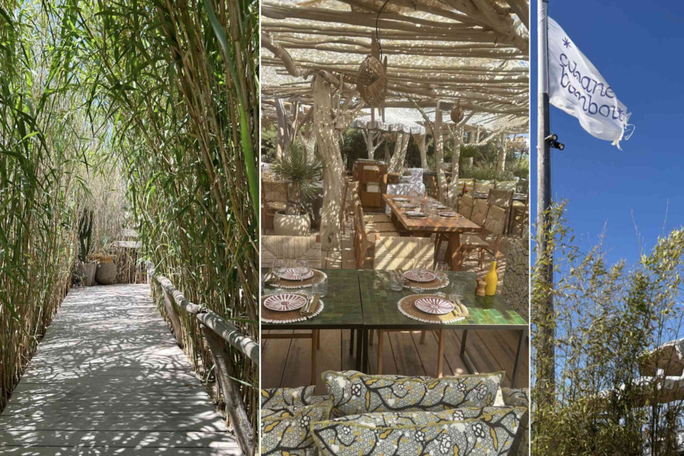 <p><strong data-start="184" data-end="231">Lunch among the bamboo at La Cabane Bambou. </strong></p><p>Hidden behind the dunes of Pampelonne Beach, La Cabane Bambou is known for its relaxed atmosphere and natural design built with bamboo, wood and Mediterranean plants.</p><p>The restaurant offers a quieter alternative to the more famous beach clubs nearby. Guests arrive through a shaded bamboo path before reaching the open terrace where long tables are set for relaxed seaside lunches.</p><p>With its natural materials and calm setting, La Cabane Bambou reflects the laid back lifestyle that still defines parts of the Saint-Tropez coastline.</p><p>#LesCouleursDuMonde #LaRouteDesCouleurs #BeautéDuMonde #LaCabaneBambou #Pampelonne #SaintTropez</p>