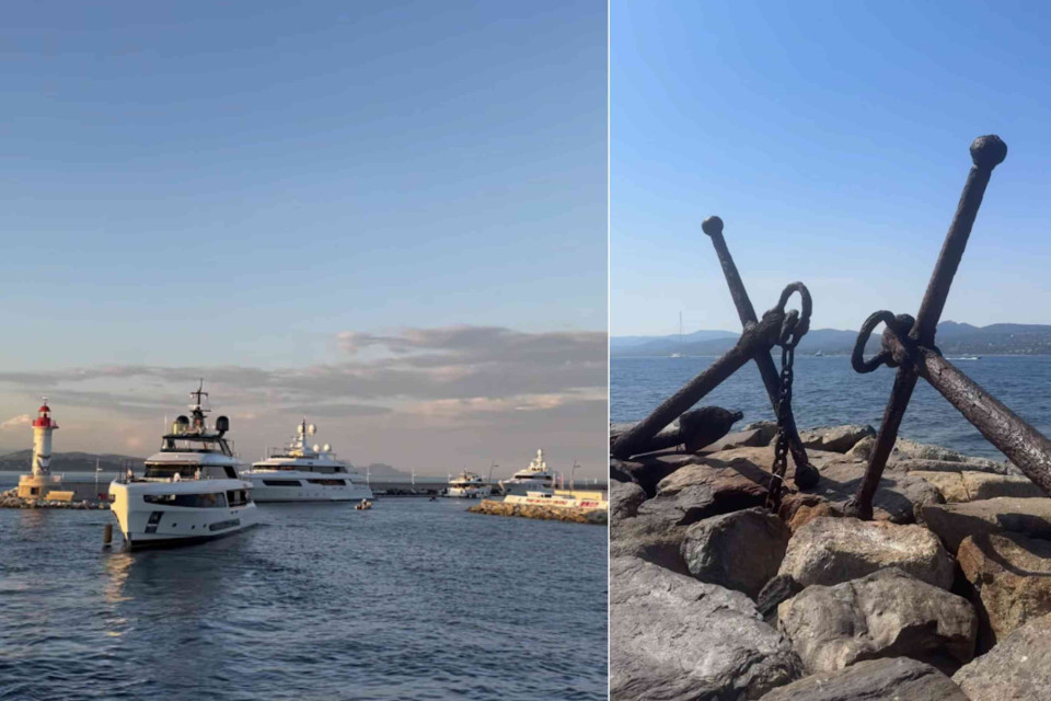 <p><strong>The harbor of Saint-Tropez</strong> is one of the most recognizable locations along the Côte d’Azur. Yachts arrive through the entrance marked by the red lighthouse of Môle Jean-Réveille Lighthouse while the coastline opens toward the Gulf of Saint-Tropez.</p><p>Along the breakwater old maritime elements such as anchors still remain, reminding visitors of the village’s past as a fishing port before it became an international destination.</p><p>Today the harbor reflects both sides of Saint-Tropez where traditional maritime heritage meets modern Mediterranean luxury.</p><p>#LesCouleursDuMonde #LaRouteDesCouleurs #BeautéDuMonde #SaintTropez #CotedAzur #MediterraneanHarbor</p>