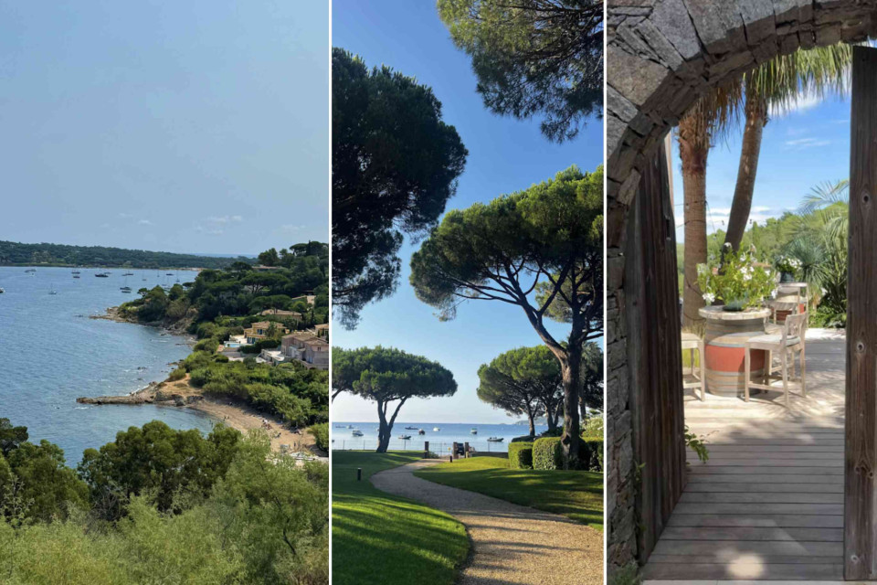 <p><strong data-start="162" data-end="219">Views over the Gulf of Saint-Tropez. </strong></p><p>The coastline around <strong data-start="244" data-end="285">Saint-Tropez</strong> is known for its umbrella pines, small coves and views across the Mediterranean.</p><p>Along the peninsula you find coastal paths and gardens overlooking the <strong data-start="439" data-end="463">Gulf of Saint-Tropez</strong>, where sailing boats often anchor close to shore. The area is also home to several historic villas and hotels that have shaped the Riviera lifestyle since the early 20th century.</p><p>From these viewpoints you can see how the coastline stretches between Saint-Tropez, <strong data-start="728" data-end="769">Ramatuelle</strong> and <strong data-start="774" data-end="815">Sainte-Maxime</strong>, one of the most recognisable landscapes of the French Riviera.</p><p>#LesCouleursDuMonde #LaRouteDesCouleurs #SaintTropez #GolfeDeSaintTropez #CotedAzur #FrenchRiviera</p>