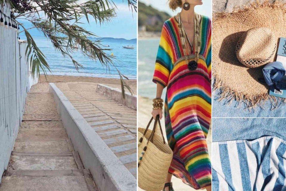 <p>Just outside town, <strong data-start="277" data-end="318">Plage de la Nartelle</strong> is known for its long sandy beach and calm mornings by the sea. Wooden paths lead down to the sand and the water is usually clear and peaceful early in the day.</p><p>A colourful kaftan, a straw hat and a striped towel are all you need for a slow Riviera morning.</p><p><strong data-start="579" data-end="587">Tip:</strong> start with a swim and then have lunch at one of the beach restaurants along the Nartelle coast, Sainte-Maxime.</p><p>#LesCouleursDuMonde #LaRouteDesCouleurs #SainteMaxime #PlageDeLaNartelle #FrenchRiviera #BeachMorning</p>