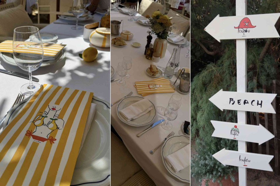 <p>Lunch at <strong data-start="9" data-end="32">Loulou Saint-Tropez</strong> in <strong data-start="36" data-end="77">Saint-Tropez</strong>. </p><p>Hidden in a garden just steps from the beach, <strong data-start="126" data-end="149">Loulou Saint-Tropez</strong> is known for its relaxed Riviera atmosphere and its distinctive yellow-and-white striped details.</p><p>The menu follows the Mediterranean rhythm with simple dishes, fresh fish, salads and seasonal plates served during long lunches under the trees.</p><p><strong data-start="395" data-end="403">Tip:</strong> start with a fresh salad or grilled fish and take your time — lunches here are meant to last the whole afternoon.</p><p>#LesCouleursDuMonde #LaRouteDesCouleurs #SaintTropez #LoulouSaintTropez #FrenchRiviera #CotedAzur</p>