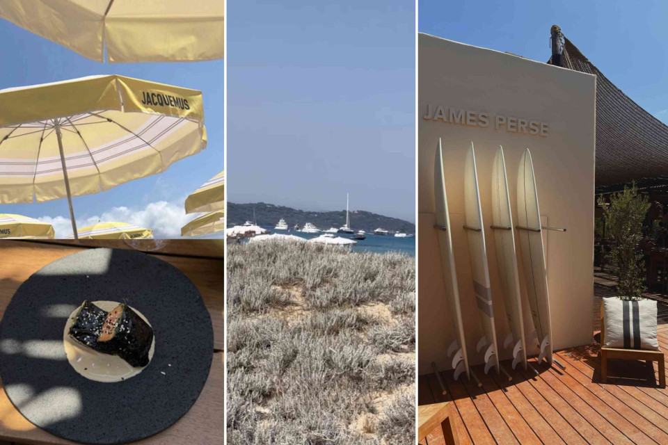 <p>Lunch at <strong data-start="9" data-end="24">Indie Beach</strong> on <strong data-start="28" data-end="69">Plage de Pampelonne</strong>, just outside <strong data-start="84" data-end="125">Saint-Tropez</strong>.</p><p>Known for its relaxed but stylish atmosphere, <strong data-start="174" data-end="189">Indie Beach</strong> mixes beach club energy with design details — from the yellow <strong data-start="252" data-end="265">Jacquemus</strong> umbrellas to the <strong data-start="283" data-end="324">James Perse</strong> surfboards that frame the terrace.</p><p>Between the dunes of Pampelonne and the yachts in the bay, it’s a place where long lunches easily turn into a full beach afternoon.</p><p><strong data-start="494" data-end="502">Tip:</strong> walk through the dunes after lunch for one of the best views over <strong data-start="569" data-end="610">Baie de Pampelonne</strong>.</p><p>#LesCouleursDuMonde #LaRouteDesCouleurs #SaintTropez #Pampelonne #IndieBeach #FrenchRiviera</p>