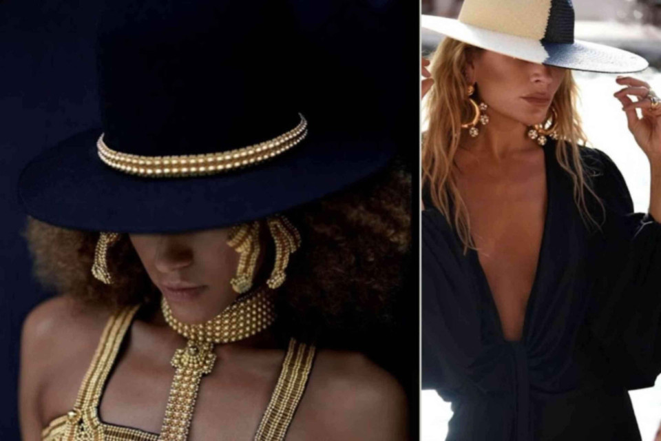 <p class="PDq2pG_selectionAnchorContainer" data-start="51" data-end="247"><strong data-start="51" data-end="247">Gold jewellery becomes particularly striking when it is worn with black. The contrast is simple, but it allows both the shape of the jewellery and the warmth of the metal to stand out clearly.</strong></p>
<p data-start="249" data-end="459">A black dress or top creates a strong background for larger pieces. A sculptural collar, substantial earrings or several gold elements can be worn together without disappearing into prints or competing colours.</p>
<p data-start="461" data-end="679">The neckline determines how jewellery becomes part of the outfit. Deep V-necks leave space for longer earrings and necklaces, while strapless and open necklines can accommodate wider collars and more structured pieces.</p>
<p data-start="681" data-end="887">Gold also changes the character of black clothing. A simple black dress can feel much more dressed up with one substantial piece, while smaller earrings or a narrow necklace keep the combination restrained.</p>
<p data-start="889" data-end="1160">When several pieces are worn together, they do not need to match exactly. Different shapes and scales can work together when the metal provides the common element. A wide collar with large earrings, for example, can feel intentional even when their designs are different.</p>
<p data-start="1162" data-end="1427">Hats introduce another interesting proportion. A wide brim creates a strong horizontal line above the face, while earrings and necklaces draw attention vertically towards the neckline. Keeping the clothing simple allows these accessories to define much of the look.</p>
<p data-start="1429" data-end="1638">This combination also travels particularly well between settings. Black clothing provides a versatile base, while changing the jewellery can take the same piece from daytime to dinner or a more formal setting.</p>
<h3 class="PDq2pG_selectionAnchorContainer" data-section-id="7ye4x9" data-start="1820" data-end="1843">Shop the Collection</h3>
<p data-start="1845" data-end="1884">&rarr; <a href="shop/product/563/gilded-ember-collar">Gilded Ember Collar</a></p>
<h3 data-section-id="hrvio0" data-start="1886" data-end="1903">Discover More</h3>
<p data-start="1905" data-end="1994">For a setting where understated clothing, warm tones and considered design come together:</p>
<p data-start="1996" data-end="2077">&rarr; <a href="https://magazines.lescouleursdumonde.com/magazine-05#page/54"><strong data-start="1998" data-end="2077">Discover Amanzoe, Porto Heli in the fifth edition of Les Couleurs du Monde.</strong></a></p>
<p data-start="1996" data-end="2077">#GoldJewellery #BlackStyle #StatementJewellery #FashionAccessories #LesCouleursSauvages</p>