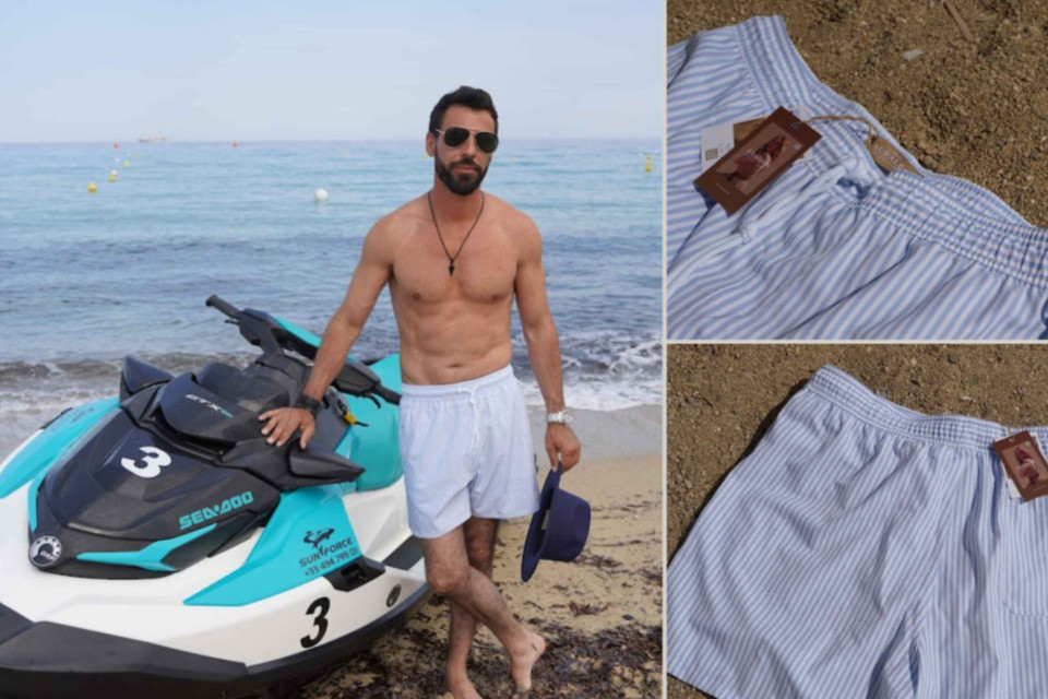 <p class="PDq2pG_selectionAnchorContainer" data-start="379" data-end="615"><strong data-start="379" data-end="488">Striped shorts can provide the pattern in an outfit without requiring anything else to compete with them.</strong> This makes them particularly useful for beach dressing, where fewer pieces are usually worn and each one becomes more visible.</p>
<p data-start="617" data-end="876">Fine stripes have a different effect from broad, high-contrast versions. From a distance they can almost read as a solid colour, while closer up the pattern becomes more apparent. Pale blue and white also work naturally with denim blue, navy, beige and white.</p>
<p data-start="878" data-end="1032">The vertical direction of the stripe adds another element. On relaxed shorts, it emphasises the length of the garment without making the pattern dominant.</p>
<p data-start="1034" data-end="1228">For a beach day, the shorts can be worn alone with swimwear or combined with a loose white shirt when moving away from the water. Sandals, sunglasses and a hat are enough to complete the outfit.</p>
<p data-start="1230" data-end="1420">This makes stripes particularly useful when packing for coastal destinations. They introduce pattern into a suitcase while still working with many of the same pieces as plain neutral shorts.</p>
<h3 data-section-id="7ye4x9" data-start="1422" data-end="1445">Shop the Collection</h3>
<p data-start="1447" data-end="1477">&rarr; <a href="auralesbohemian/shop"><strong data-start="1449" data-end="1477">Explore Aurales Bohemian</strong></a></p>
<h3 data-section-id="m1sfth" data-start="1479" data-end="1491">Discover</h3>
<p data-start="1493" data-end="1631"><strong data-start="1493" data-end="1631">Discover Ericeira, Portugal&rsquo;s Atlantic coastal town known for surfing, cliffs and beaches, with Immerso Hotel just outside the centre.</strong></p>
<p data-start="1633" data-end="1688">&rarr; <a href="https://magazines.lescouleursdumonde.com/magazine-03#page/85">Explore Coastal Ericeira in the third edition of Les Couleurs du Monde</a></p>
<p data-start="1690" data-end="1763">#AuralesBohemian #MensStyle #StripedShorts #Beachwear #Ericeira #Portugal</p>