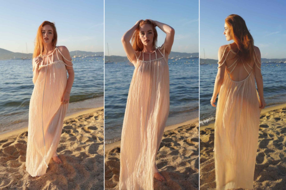 <p class="PDq2pG_selectionAnchorContainer" data-start="591" data-end="839"><strong data-start="591" data-end="688">Straps can become part of the construction of a dress rather than simply holding it in place.</strong> The Desert Dawn Dress uses multiple lines around the neckline, shoulders and back to introduce detail into an otherwise uncomplicated long silhouette.</p>
<p data-start="841" data-end="1077">From the front, the straps frame the upper body and contrast with the loose fabric below. The effect becomes more pronounced from the back, where the open construction exposes more skin and turns the straps into the main design feature.</p>
<p data-start="1079" data-end="1273">This balance is particularly useful in a maxi dress. A large amount of fabric through the body can easily dominate the silhouette, but an open upper section makes the overall shape feel lighter.</p>
<p data-start="1275" data-end="1520">It also means that little additional styling is required. Large necklaces or complicated layers around the neckline would compete with the construction. Simple earrings, bracelets, flat sandals and a small bag allow the straps to remain visible.</p>
<p data-start="1522" data-end="1678">For warm coastal destinations, this type of dress can move between the beach, lunch and an evening near the water without relying on conventional beachwear.</p>
<h3 data-section-id="7ye4x9" data-start="1680" data-end="1703">Shop the Collection</h3>
<p data-start="1705" data-end="1728">&rarr; <a href="shop/product/562/desert-dawn-dress"><strong data-start="1707" data-end="1728">Desert Dawn Dress</strong></a></p>
<h3 data-section-id="m1sfth" data-start="1730" data-end="1742">Discover</h3>
<p data-start="1744" data-end="1865"><strong data-start="1744" data-end="1865">Discover summer in the Var, from Mediterranean beaches and coastal villages to the landscapes of the South of France.</strong></p>
<p data-start="1867" data-end="1906">&rarr; <a href="https://magazines.lescouleursdumonde.com/magazine-05#page/10">Explore Summer in the Var in the fifth edition of Les Couleurs du Monde</a></p>
<p data-start="1908" data-end="1984">#AuralesBohemian #SummerDress #MaxiDress #TheVar #SouthOfFrance #TravelStyle</p>