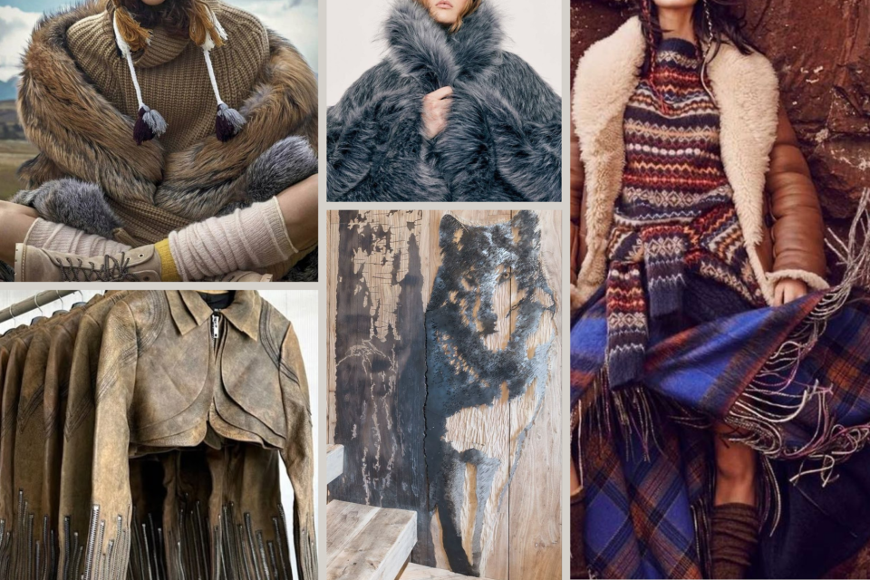 <p class="" data-start="138" data-end="394">For those who feel at home in the highlands and who seek beauty in the raw. This look blends rugged textures. Think distressed leather, chunky knits, soft sheepskins and statement outerwear that wraps you in warmth and wilderness.</p>
<p class="" data-start="396" data-end="605">From alpine cabins to snowy trails, Wild Mountain Boho is about soul, silence and strength.<br data-start="487" data-end="490">It&rsquo;s a winter story told through earthy tones, folklore patterns and timeless layers, with just a hint of the wild.</p>
<p class="" data-start="607" data-end="703">⛰️ Embrace the freedom.<br data-start="630" data-end="633">🔥 Feel the fire.<br data-start="650" data-end="653">🌲 Dress like you live where the wild things roam.</p>
<p class="" data-start="705" data-end="779">#WildMountainBoho #AlpineSoul #WinterMood</p>
