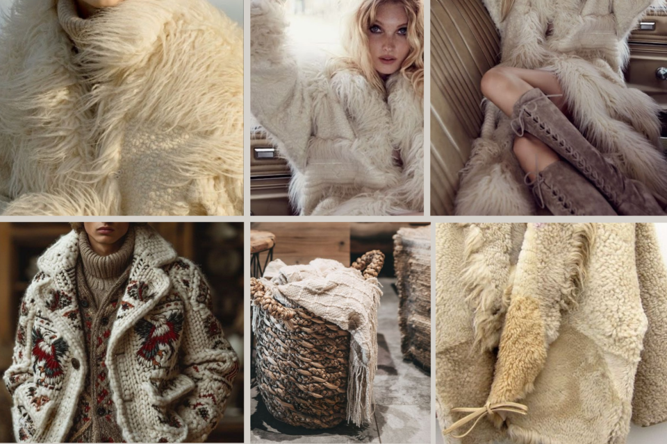 <p class="" data-start="102" data-end="337">Wrapped in warmth, grounded in nature. This mood is about embracing soft textures, oversized knits and <strong>the timeless comfort</strong> of handwoven details. From shearling coats to chunky wool, every layer feels like a hug from the mountains.</p>
<p class="" data-start="339" data-end="551">Think long winter days spent fireside, baskets overflowing with blankets and statement coats that carry stories of craftsmanship. It&rsquo;s a blend of folklore charm and alpine chic&mdash;natural, always warm.</p>
<p class="" data-start="553" data-end="671">✨ Curl up, layer up and let the alpine calm in.</p>
<p class="" data-start="553" data-end="671"><strong>Which piece in your wardrobe feels like home?&nbsp;</strong><br data-start="601" data-end="604">#CozyAlpine #AlpineVibes #WinterWarmth</p>