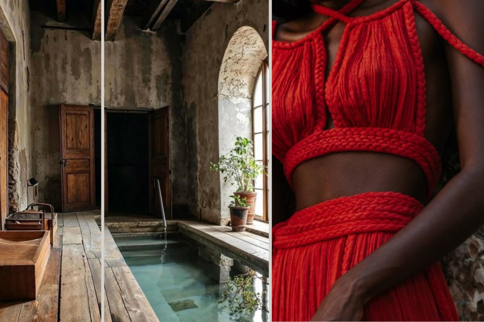 <p class="PDq2pG_selectionAnchorContainer" data-start="271" data-end="533"><strong data-start="271" data-end="344">Water inside a home can change much more than the function of a room.</strong> A plunge pool, bathing basin or small indoor pool introduces reflection, movement and sound into the architecture and creates a place that is used differently from a conventional bathroom.</p>
<p data-start="535" data-end="832">In warmer regions, bathing spaces have long been closely connected to daily life. Courtyards, hammams, pools and fountains place water within or alongside the home instead of separating it into a purely functional bathroom. Contemporary interiors are revisiting that relationship in a simpler way.</p>
<p data-start="834" data-end="1096">A small plunge pool can sit between living spaces, beside a bedroom or within a private courtyard. It does not need the scale of a swimming pool. Its purpose may simply be to cool down, sit in the water or create a quiet place at the beginning or end of the day.</p>
<p data-start="1098" data-end="1428">The surrounding room influences the experience just as much as the water itself. Aged plaster, timber floors, stone and large openings towards a garden create a very different atmosphere from the polished surfaces normally associated with pools and spas. Water can feel completely integrated into an older or more rustic building.</p>
<p data-start="1430" data-end="1665">Natural light adds another dimension. Reflections move across walls and ceilings during the day and the surface changes with every movement in the water. Even a relatively small basin can therefore have a strong presence within a room.</p>
<p data-start="1667" data-end="1909">There is also something interesting about giving water its own place in the architecture. Instead of adding another piece of furniture or decoration, the pool itself becomes the focal point. The surrounding space can remain remarkably simple.</p>
<p data-start="1911" data-end="2131">This way of living is particularly relevant in riads, tropical houses, Mediterranean homes and remote retreats, where bathing can become connected to climate, architecture and the landscape outside.</p>
<p data-start="1911" data-end="2131"><strong data-start="453" data-end="512">Inspired to experience this way of living in Marrakech?</strong><br data-start="512" data-end="515"><a href="../../lescouleursdemarrakech/post/1890">Discover <strong data-start="524" data-end="556">Where to Stay in Marrakech &rarr;</strong></a></p>
<p data-start="1911" data-end="2131">#LivingWithWater #PlungePool #InteriorArchitecture #BathingSpaces #NomadesDuMonde</p>