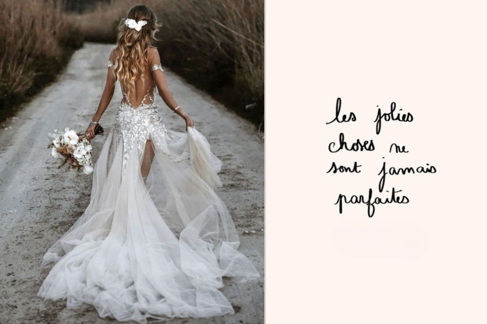 <p data-start="225" data-end="396"><strong data-start="225" data-end="255">Because real beauty moves.&nbsp;</strong><br data-start="255" data-end="258">A windswept road, bare shoulders, a dress that follows your rhythm not the rules.&nbsp;<br data-start="341" data-end="344">Some moments aren&rsquo;t meant to be styled, just felt.</p>
<p data-start="398" data-end="459">📌 <em data-start="401" data-end="457">Would you choose perfect symmetry or perfect emotion?</em></p>
<p data-start="461" data-end="576">#LesCouleursduMonde #BohoBride #RawElegance #LesJoliesChoses #PerfectlyImperfect #BarefootRomance #WeddingsWithSoul</p>