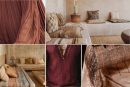 <p class="" data-start="416" data-end="537">From burnt terracotta and browns to clay beige and sun-aged textiles. This palette feels lived-in and timeless.</p>
<p class="" data-start="544" data-end="691">Natural fibers, vintage textures and handcrafted softness. Think raw linen, frayed edges, woven pillows and loose silhouettes.</p>
<p class="" data-start="698" data-end="786">It&rsquo;s a mood that works in both home and wardrobe. <strong>Calm, tactile and quietly powerful.</strong></p>
<p class="" data-start="793" data-end="904">📍Do you work with materials or designs like these? We&rsquo;re always looking for creators who match this feeling.</p>
<p class="" data-start="911" data-end="994">#EarthToneMood #TextileLovers #Living #marrakech #NaturalPalettes #SlowStyle</p>