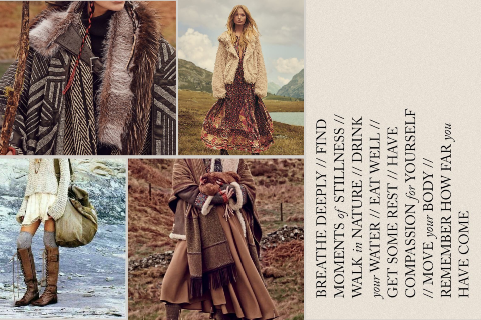 <p>🏔️&nbsp;<strong data-start="336" data-end="359">SLOW MOUNTAIN STYLE&nbsp;</strong>Wool, knit, fur and volume, not just for warmth, but for presence.&nbsp; Let your look remind you: &rarr; to walk slower&rarr; to breathe deeper&rarr; to feel stronger #BohoAlpine #SlowLayering #MindfulFashion #TextileRituals&nbsp; #WellnessAndStyle</p>