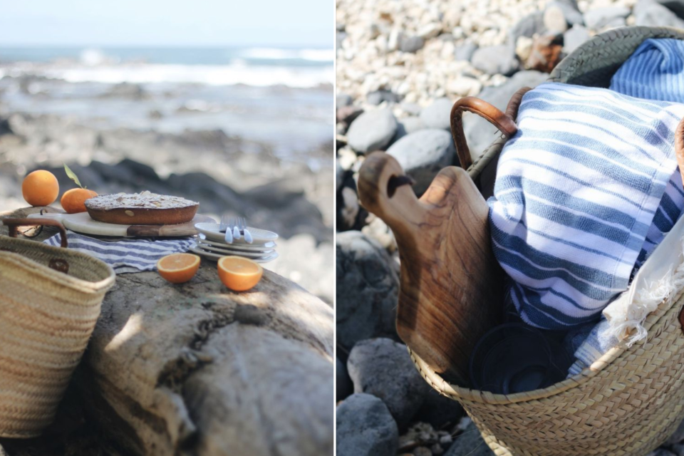 <p class="" data-start="113" data-end="354"><strong data-start="113" data-end="135">Seaside Picnic&nbsp;</strong><br data-start="135" data-end="138">Tip: Keep it simple and soulful, choose a sturdy woven basket, soft striped linens and wooden boards for serving. Add citrus fruits for a fresh pop of colour and don&rsquo;t forget a homemade tart or cake to share.</p>
<p class="" data-start="356" data-end="466">🍊✨<br data-start="359" data-end="362">A beach picnic is about moments you&rsquo;ll want to return to.</p>
<p class="" data-start="468" data-end="555">#CoastalLiving #BeachPicnic #SlowMoments #BohoEssentials #SeasideMood #cotedazur</p>