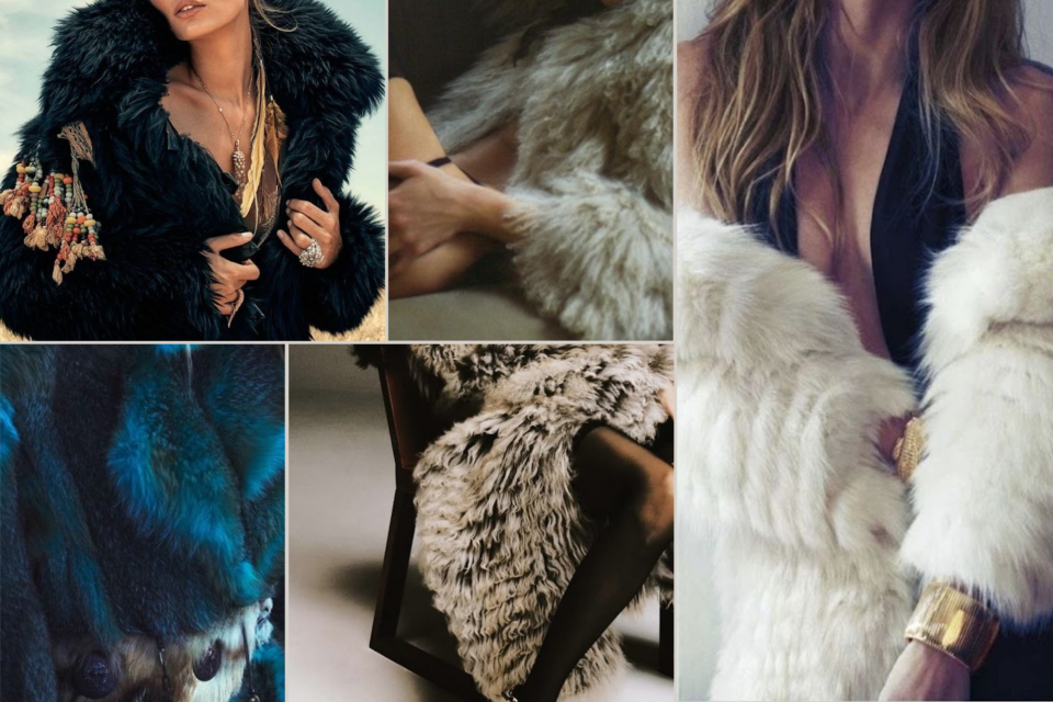 <p class="" data-start="238" data-end="480"><strong data-start="238" data-end="290">Style Tip : Make texture your boldest accessory.&nbsp;</strong><br data-start="290" data-end="293">When you go for faux fur, shearling or shaggy pieces, keep the rest simple.<br data-start="368" data-end="371">Let one oversized texture carry the look. Paired with bare skin, sleek black or layered rings for contrast.</p>
<p class="" data-start="545" data-end="711">🖤 Tactile outerwear is back, think 70s icons, moody light and unapologetic silhouettes.&nbsp;</p>
<p class="" data-start="713" data-end="821">#BohoGlam #WinterTextures #VintageRevival #LayeredConfidence #TactileStyle #OuterwearSeason&nbsp;</p>