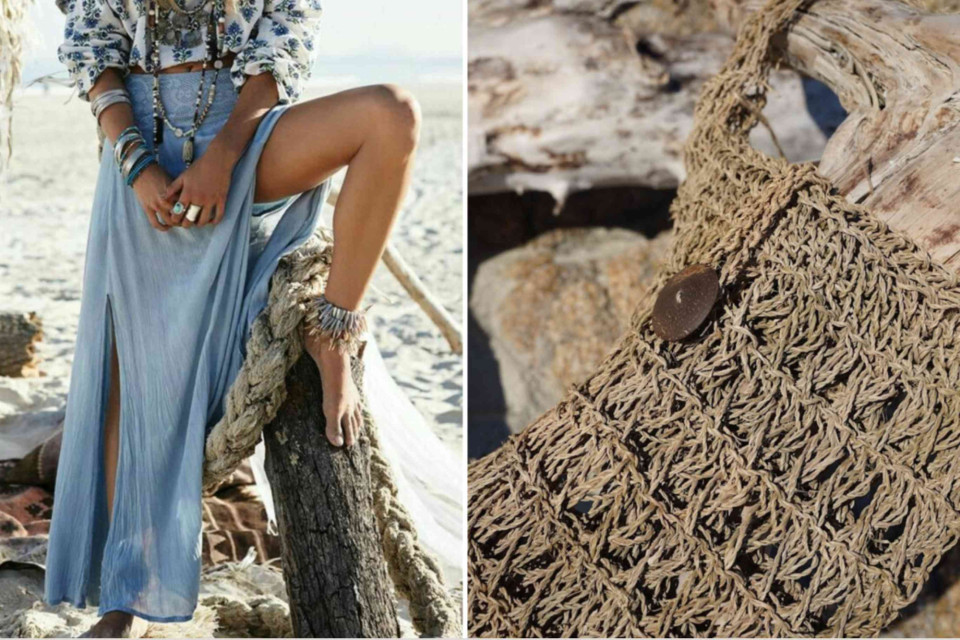 <p class="isSelectedEnd"><strong>An open weave gives bags and accessories a lighter structure while making the construction itself part of the design.</strong></p>
<p class="isSelectedEnd">Unlike tightly woven baskets, open-weave bags leave visible spaces between the fibres. The technique can be created through knotting, looping or loose weaving and works particularly well with raffia, jute, hemp and other natural fibres.</p>
<p class="isSelectedEnd">The result is usually softer and less structured than a traditional basket bag. Irregularities in the fibres and weave can remain visible, particularly in handmade pieces, giving each bag a slightly different finish.</p>
<p class="isSelectedEnd">Simple details such as wooden buttons, leather handles or braided straps can provide reinforcement without covering the textile work. Neutral colours also allow the texture of the material to remain the main feature.</p>
<p class="isSelectedEnd">These bags combine naturally with loose cotton dresses, long skirts, denim and lightweight summer clothing. Their relaxed construction also makes them practical for beach days and travelling, as many can be folded relatively flat when not in use.</p>
<p>Open weaving shows how a simple construction technique can provide both function and decoration without requiring additional embellishment.</p>
<p><strong data-start="427" data-end="473">Looking for more summer style inspiration?</strong><br data-start="473" data-end="476"><a href="../../lescouleursdibiza/post/1949">Discover <strong data-start="485" data-end="508" data-is-last-node="">Ibiza Beach Style &rarr;</strong></a></p>
<p>#OpenWeave #WovenAccessories #NaturalFibres #BohemianStyle #LesCouleursBohemes</p>